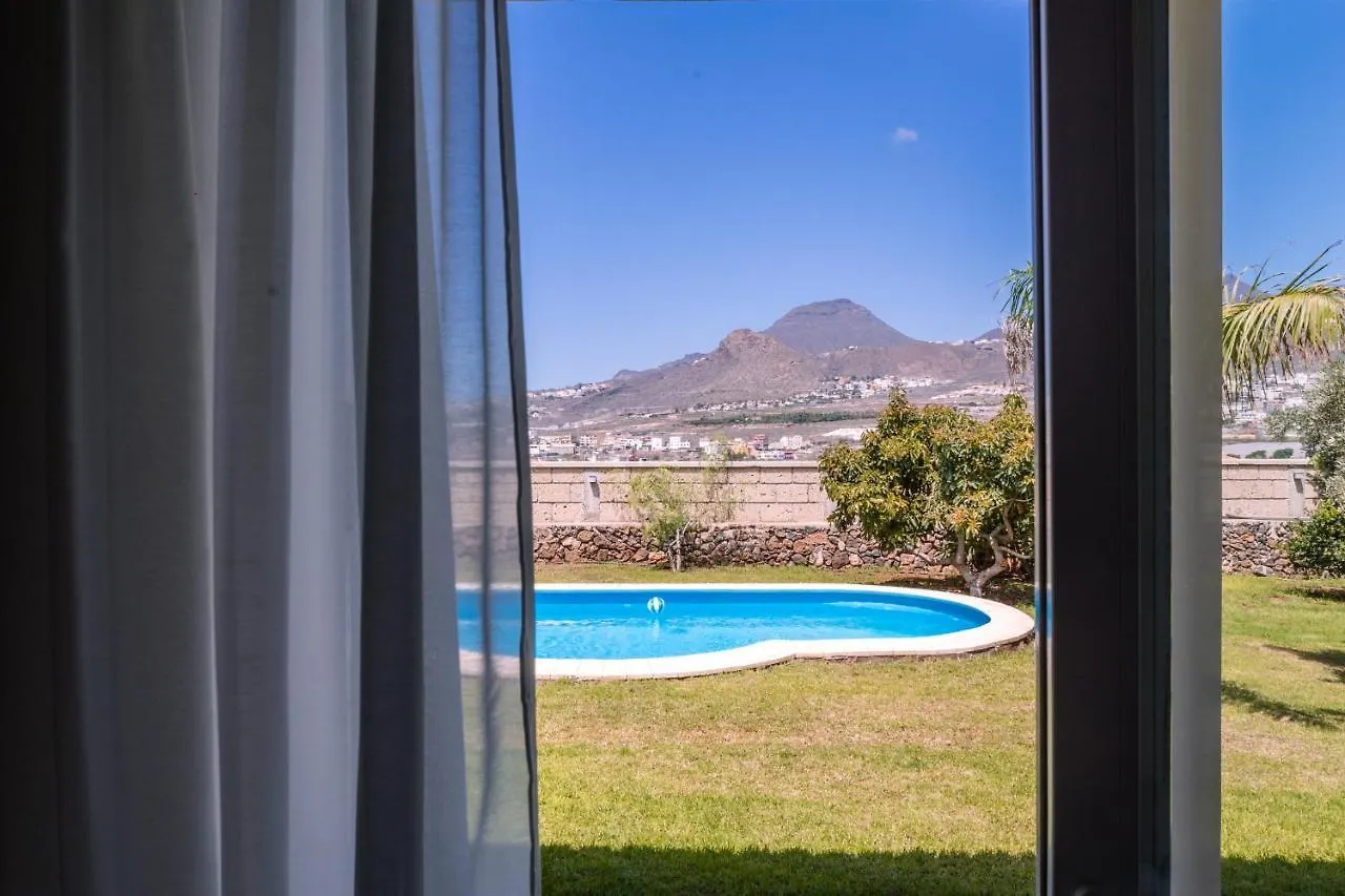 Modern Villa With Private Pool And Mountain Views Arona  Spain