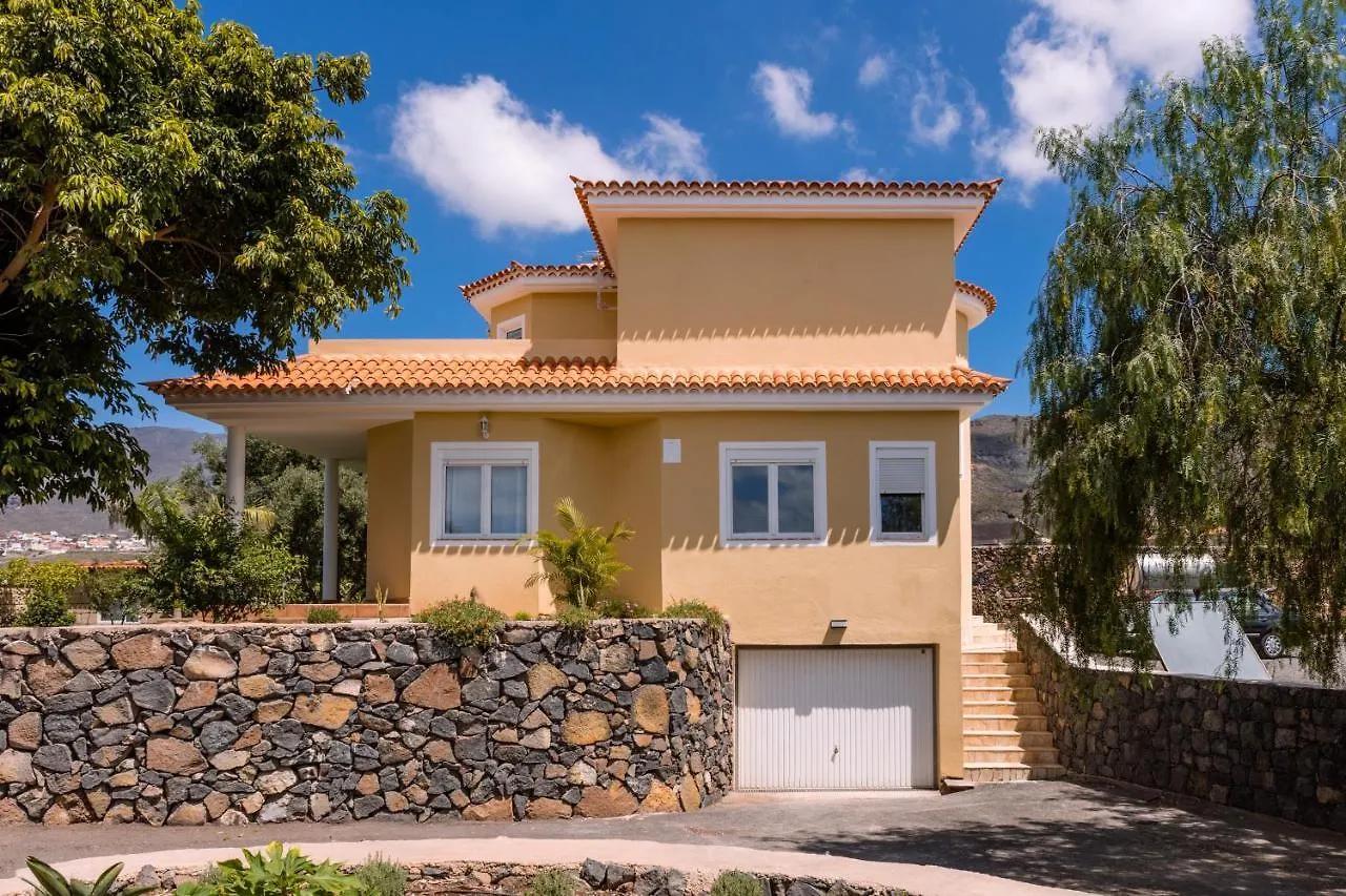 Modern Villa With Private Pool And Mountain Views Arona  Spain